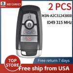 FCC:M3N-A2C31243800 315MHZ 4 BUTTONS ID49